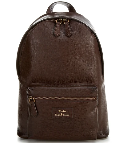 Polo Ralph Lauren Pebbled Leather Backpack