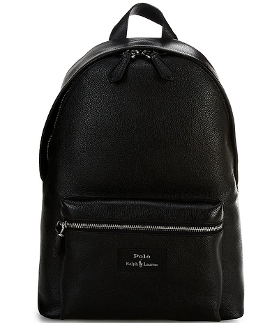Polo Ralph Lauren Pebbled Leather Backpack