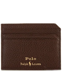 Polo Ralph Lauren Pebbled Leather Card Case