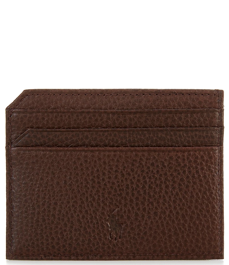 Polo Ralph Lauren Pebbled Leather Card Case