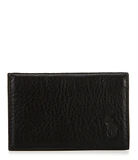Polo Ralph Lauren Pebbled Leather Card Wallet