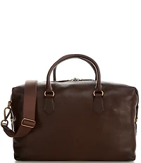 Polo Ralph Lauren Pebbled Leather Duffle Bag