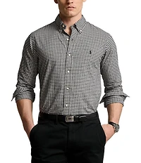 Polo Ralph Lauren Plaid Brushed Twill Long Sleeve Woven Shirt