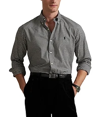 Polo Ralph Lauren Plaid Brushed Twill Long Sleeve Woven Shirt