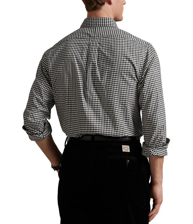 Polo Ralph Lauren Plaid Brushed Twill Long Sleeve Woven Shirt
