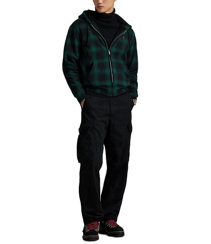 Polo Ralph Lauren Plaid Fleece Full-Zip Hoodie