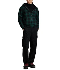 Polo Ralph Lauren Plaid Fleece Full-Zip Hoodie