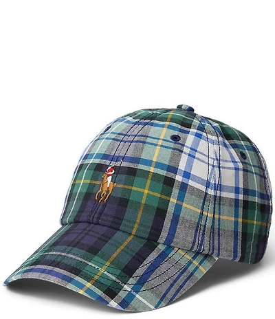 Polo Ralph Lauren Plaid Oxford Ball Cap