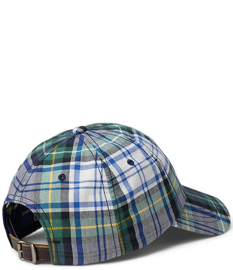 Polo Ralph Lauren Plaid Oxford Ball Cap