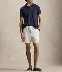 Polo Ralph Lauren Pointelle Jersey Short Sleeve Polo Shirt