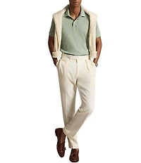 Polo Ralph Lauren Pointelle Jersey Short Sleeve Polo Shirt