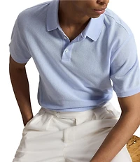 Polo Ralph Lauren Pointelle Jersey Short Sleeve Polo Shirt