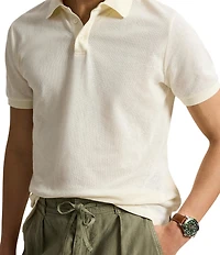 Polo Ralph Lauren Pointelle Jersey Short Sleeve Polo Shirt