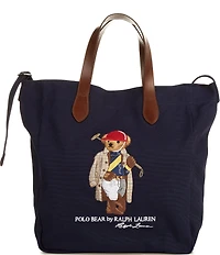 Polo Ralph Lauren Polo Bear Canvas Shopper Tote