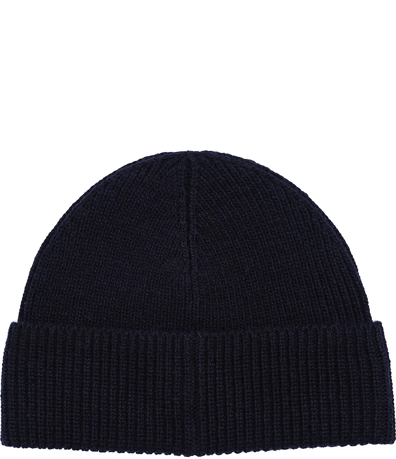 Polo Ralph Lauren Polo Bear Embroidered Knit Wool Blend Beanie