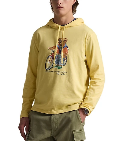 Polo Ralph Lauren Polo Bear Hooded Long Sleeve T-Shirt
