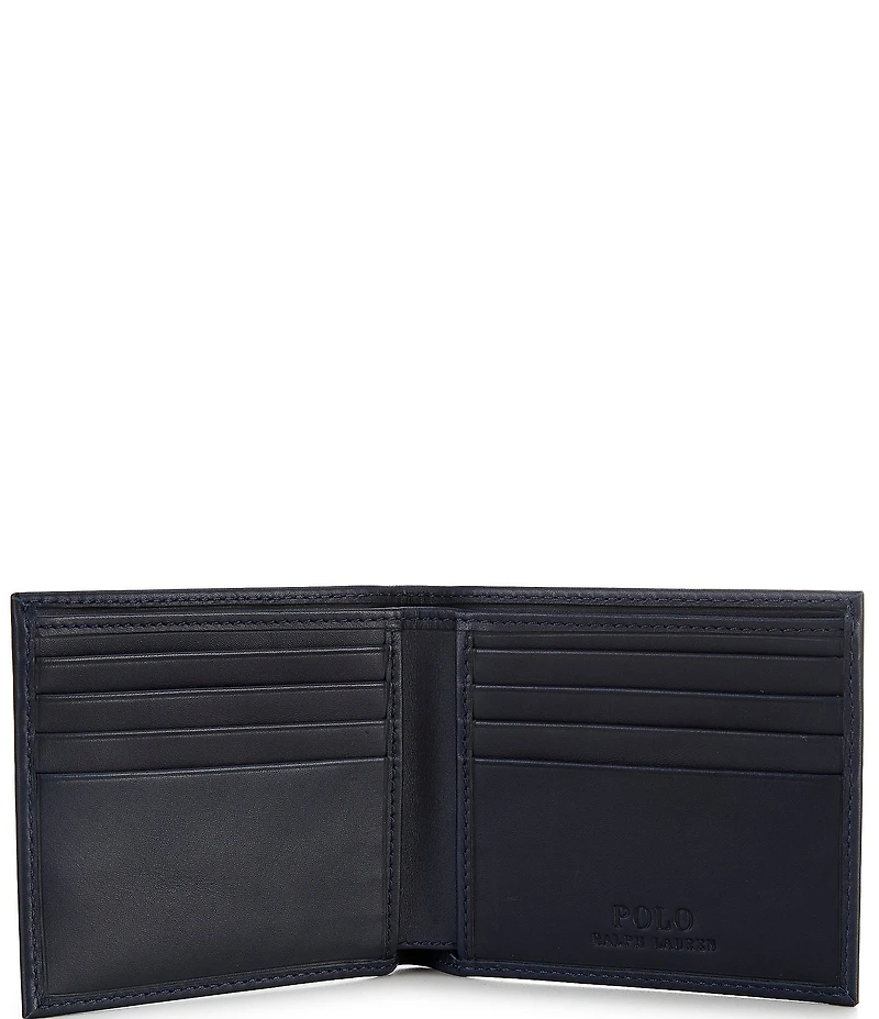 Polo Ralph Lauren Polo Bear Leather Billfold Wallet