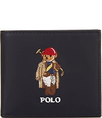 Polo Ralph Lauren Polo Bear Leather Billfold Wallet