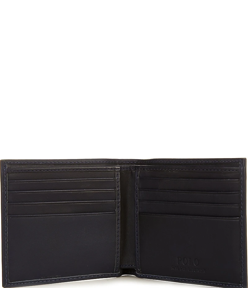Polo Ralph Lauren Polo Bear Leather Billfold Wallet
