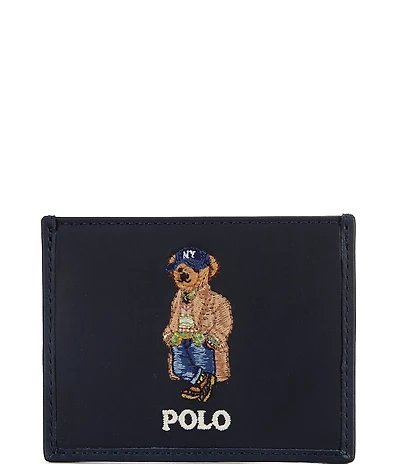 Polo Ralph Lauren Polo Bear Leather Card Case
