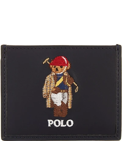 Polo Ralph Lauren Polo Bear Leather Card Case