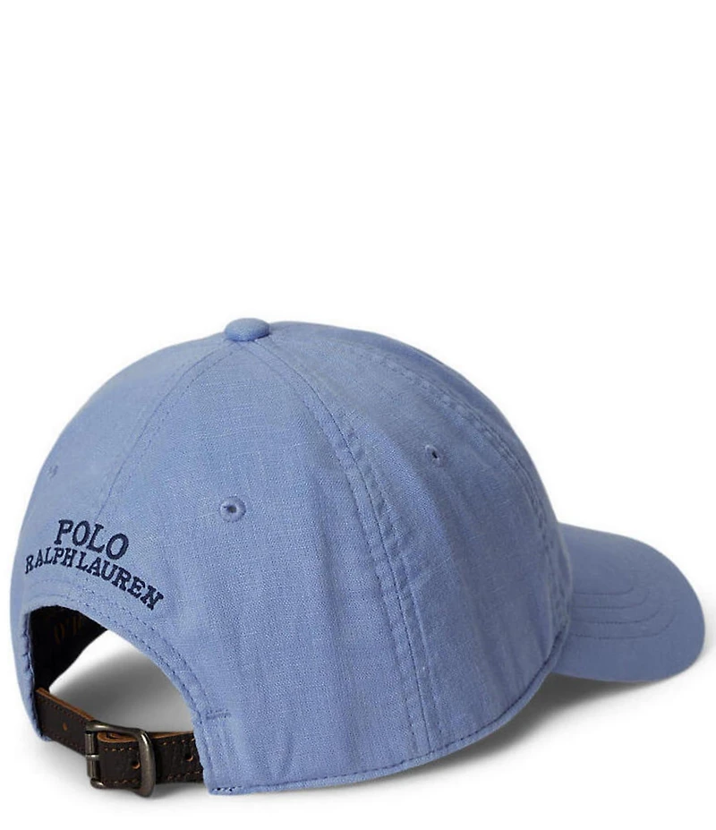 Polo Ralph Lauren Polo Bear Linen-Blend Ball Cap