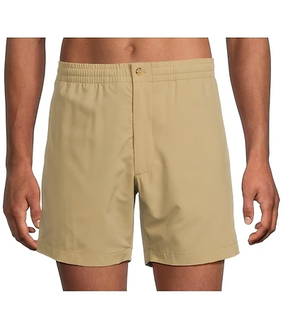 Polo Ralph Lauren Polo Prepster Lightweight Stretch Dobby 6#double; Swim Trunks