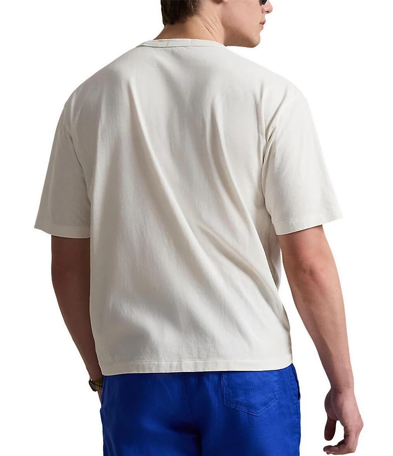 Polo Ralph Lauren Polo Ralph Lauren Classic Fit Peace Love Polo Short-Sleeve T-Shirt