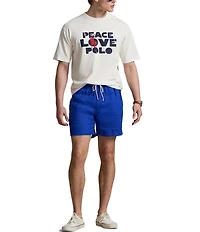 Polo Ralph Lauren Polo Ralph Lauren Classic Fit Peace Love Polo Short-Sleeve T-Shirt