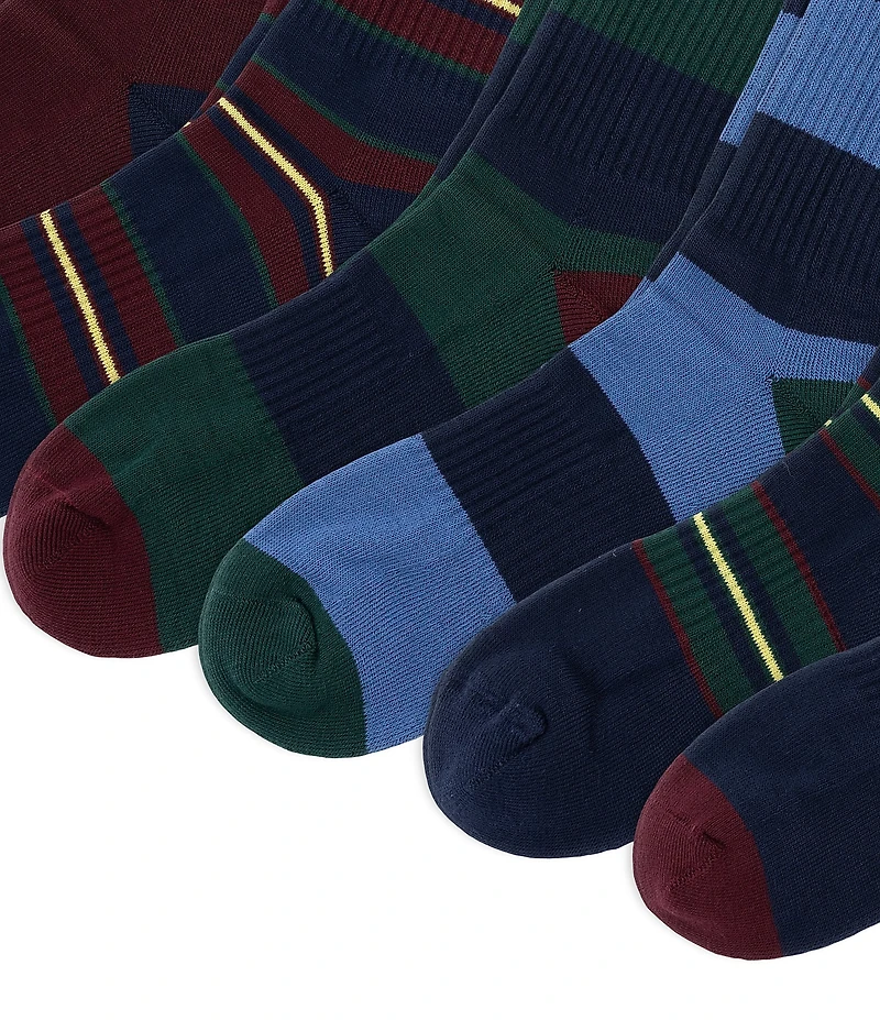 Polo Ralph Lauren Polo Sash Crest Crew Socks 6-Pack