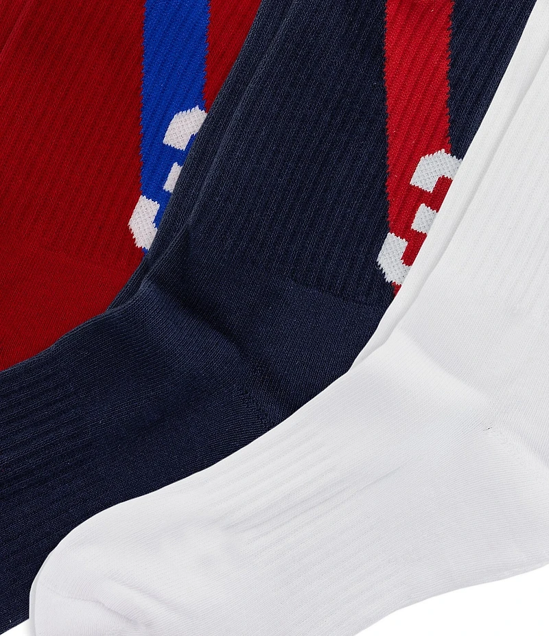 Polo Ralph Lauren Polo Sash Crew Socks 3-Pack