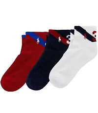 Polo Ralph Lauren Polo Sash Quarter Socks 3-Pack