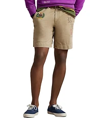 Polo Ralph Lauren Polo Society 8.5#double; Inseam Shorts