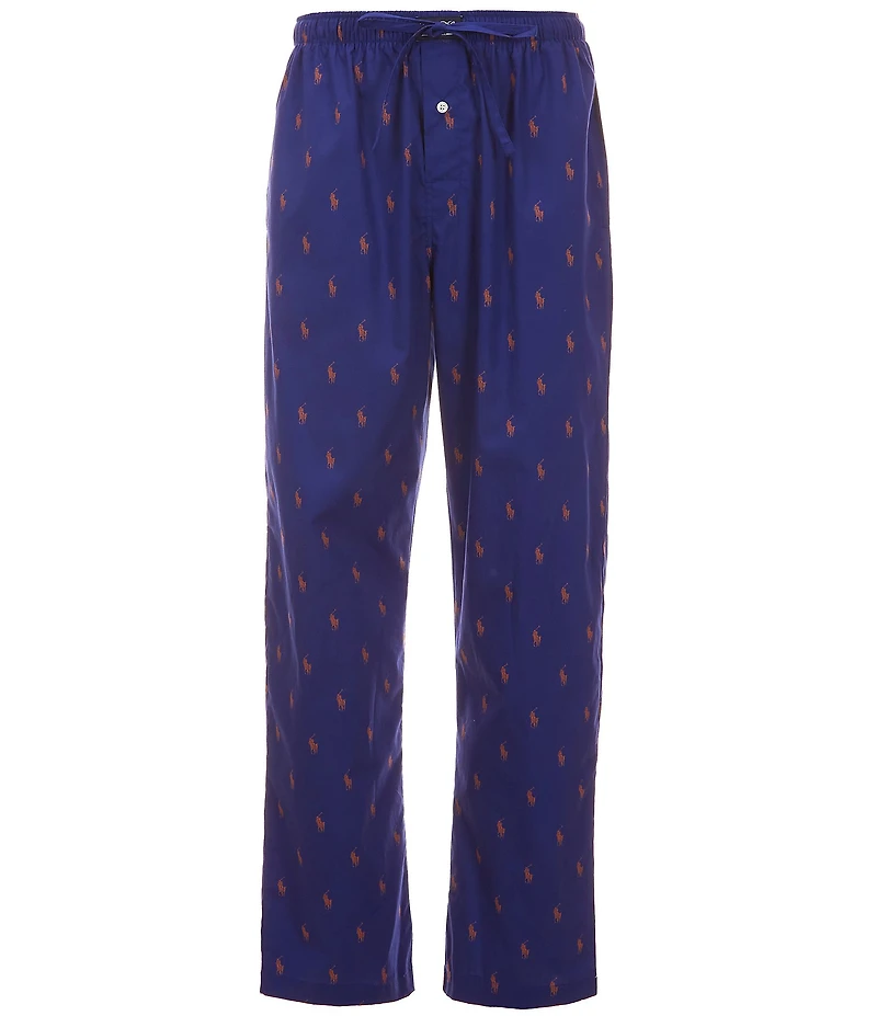Polo Ralph Lauren Pony Printed Woven Pajama Pants