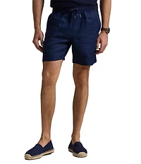 Polo Ralph Lauren Prepster Linen 6#double; Inseam Shorts
