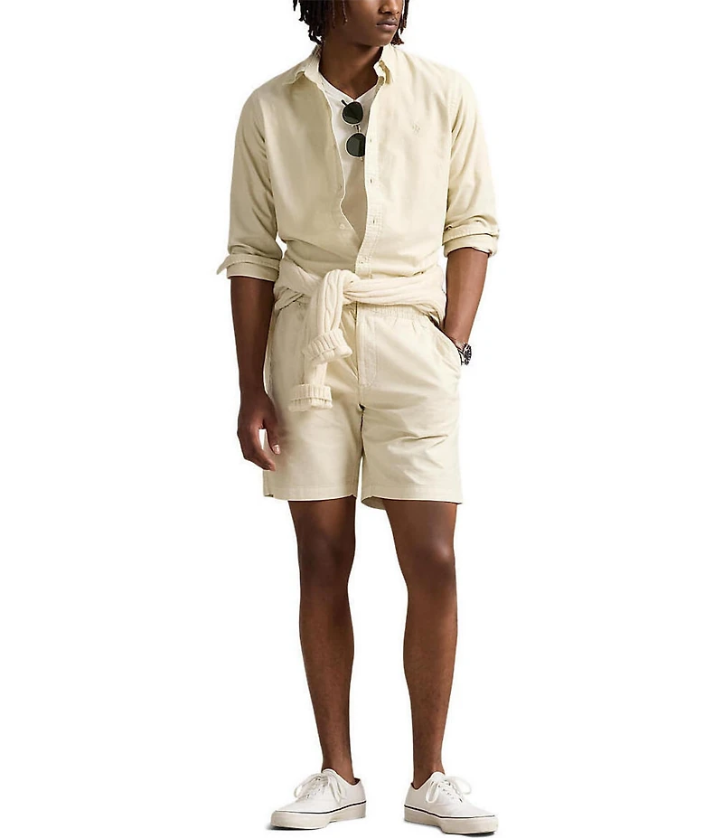 Polo Ralph Lauren Prepster Mineral-Dyed 8#double; Inseam Shorts