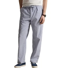 Polo Ralph Lauren Prepster Relaxed Fit Seersucker Straight Leg Pants