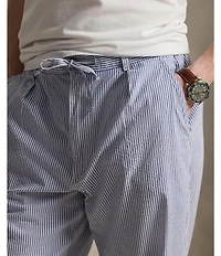 Polo Ralph Lauren Prepster Relaxed Fit Seersucker Straight Leg Pants