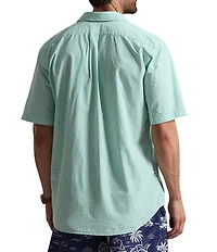 Polo Ralph Lauren Prepster Striped Seersucker Short Sleeve Woven Shirt