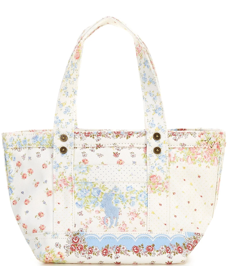 Polo Ralph Lauren Printed Mini Tote Bag