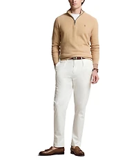 Polo Ralph Lauren Quarter-Zip Mesh-Knit Sweater