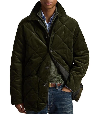 Polo Ralph Lauren Quilted Corduroy Barn Coat