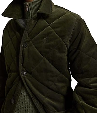 Polo Ralph Lauren Quilted Corduroy Barn Coat