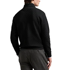 Polo Ralph Lauren Quilted Double-Knit Jersey Pullover