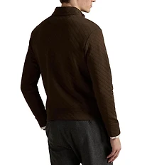 Polo Ralph Lauren Quilted Double-Knit Jersey Pullover
