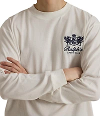 Polo Ralph Lauren Relaxed Fit Embroidered Graphic Long Sleeve T-Shirt