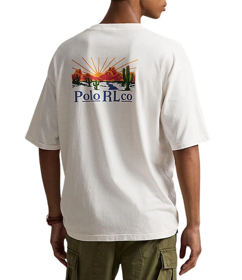 Polo Ralph Lauren Relaxed Fit Jersey Graphic Short Sleeve T-Shirt
