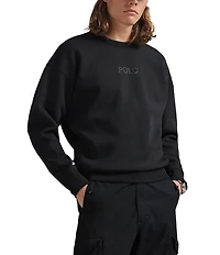 Polo Ralph Lauren Relaxed Fit Logo Double-Knit Sweatshirt