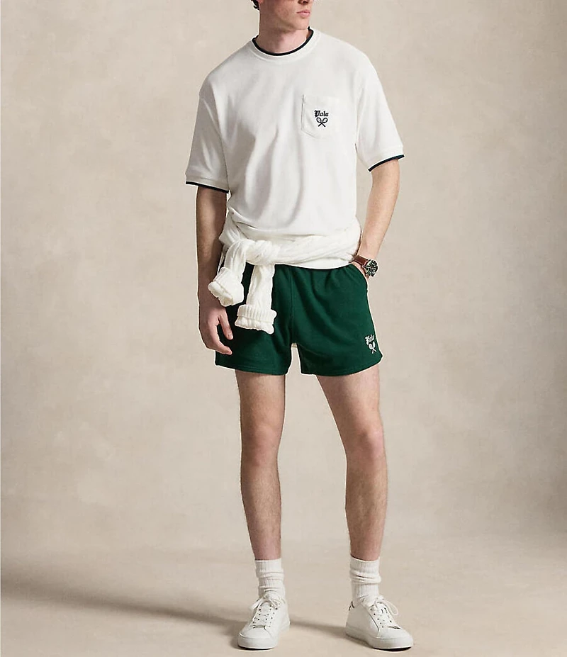 Polo Ralph Lauren Relaxed Fit Short-Sleeve Terry Cloth T-Shirt