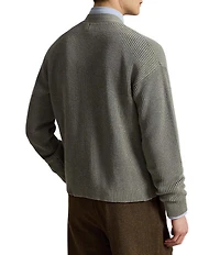 Polo Ralph Lauren Relaxed Fit Textured Cotton Cardigan